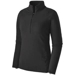 Patagonia Capilene Midweight Zip-Neck pullover in black Size XL